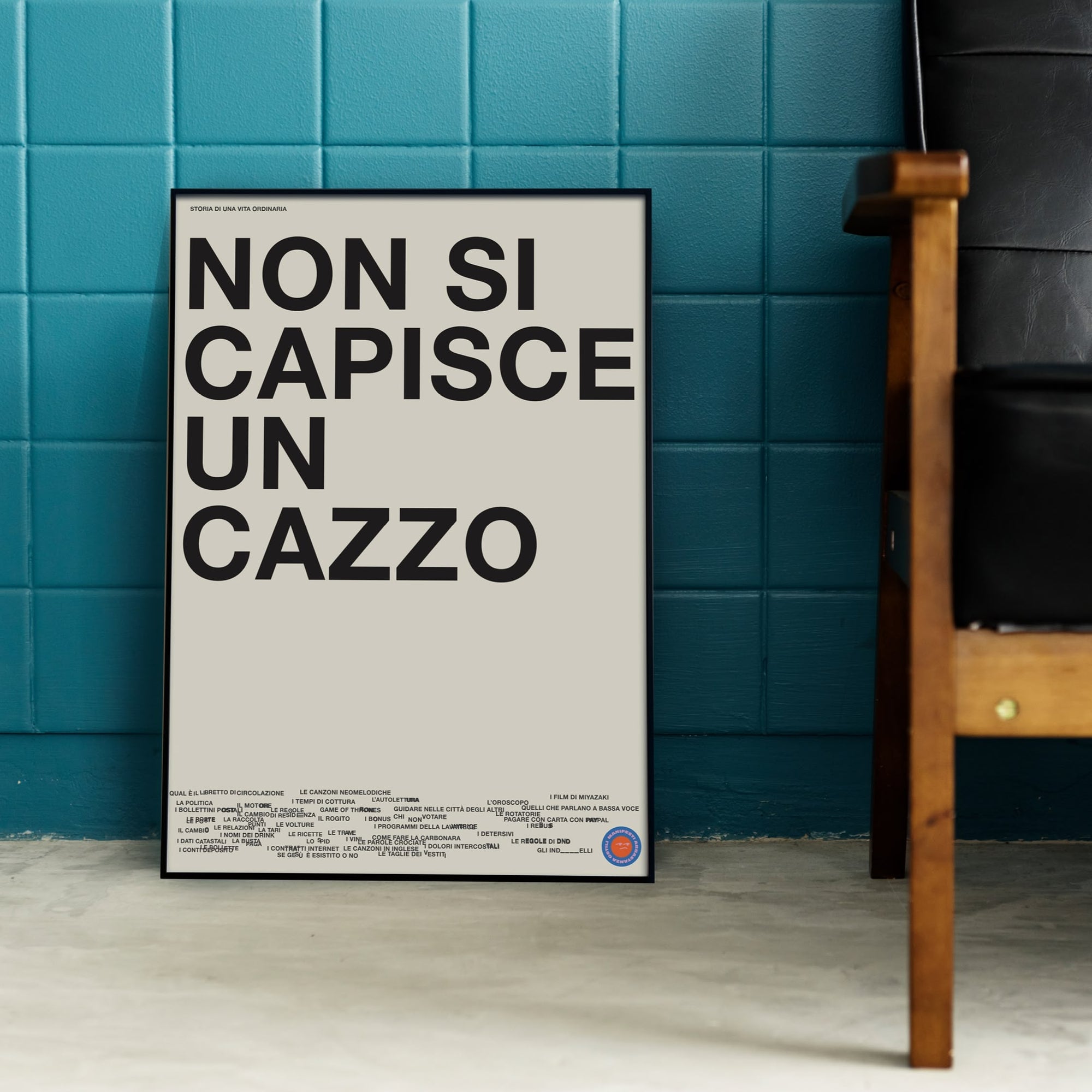 Non si capisce un cazzo - VITA ORDINARIA