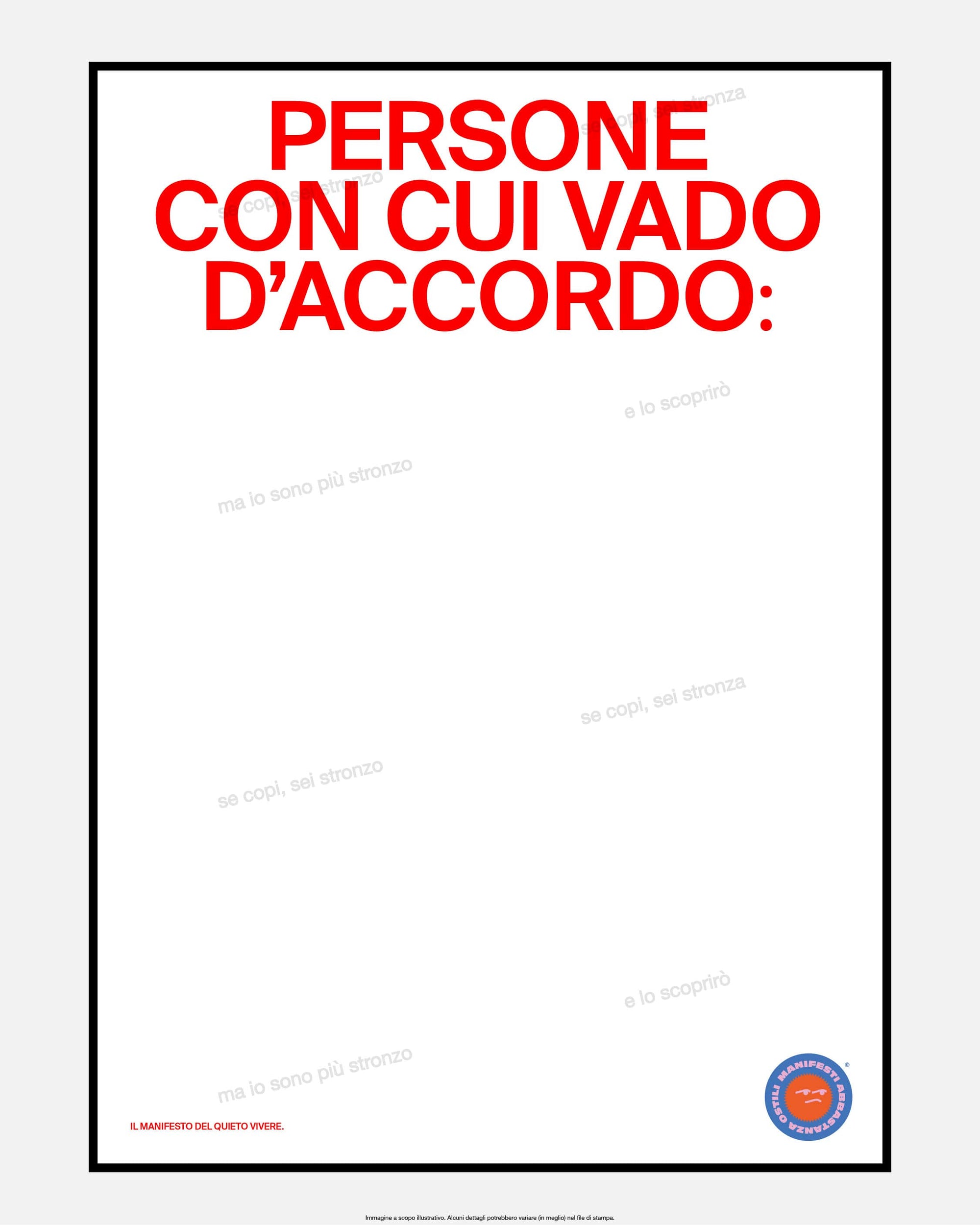 Persone con cui vado d'accordo: