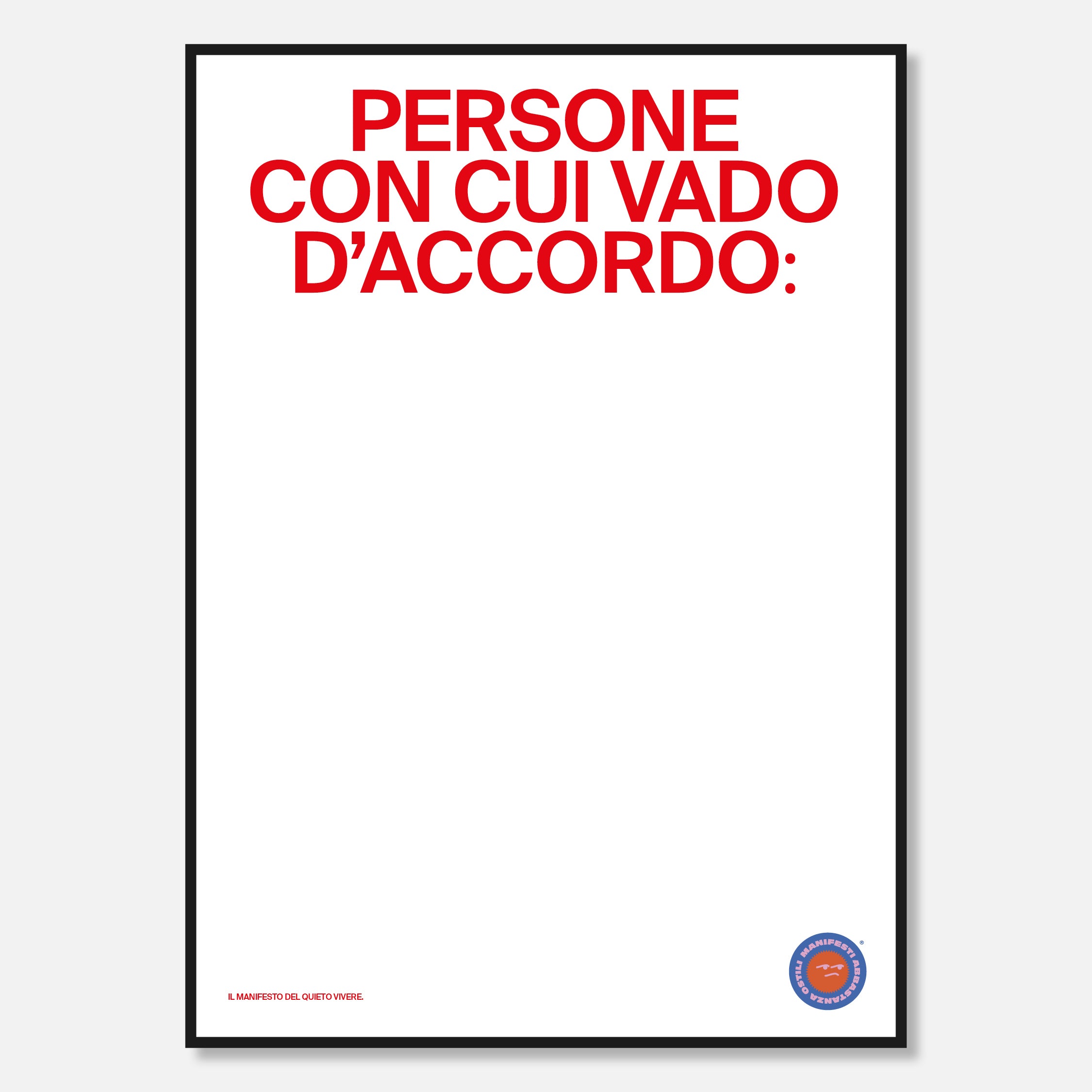 Persone con cui vado d'accordo: