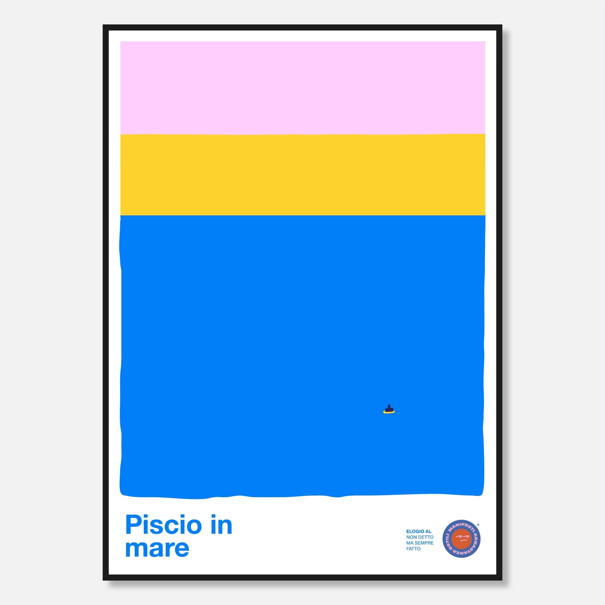 Piscio in mare