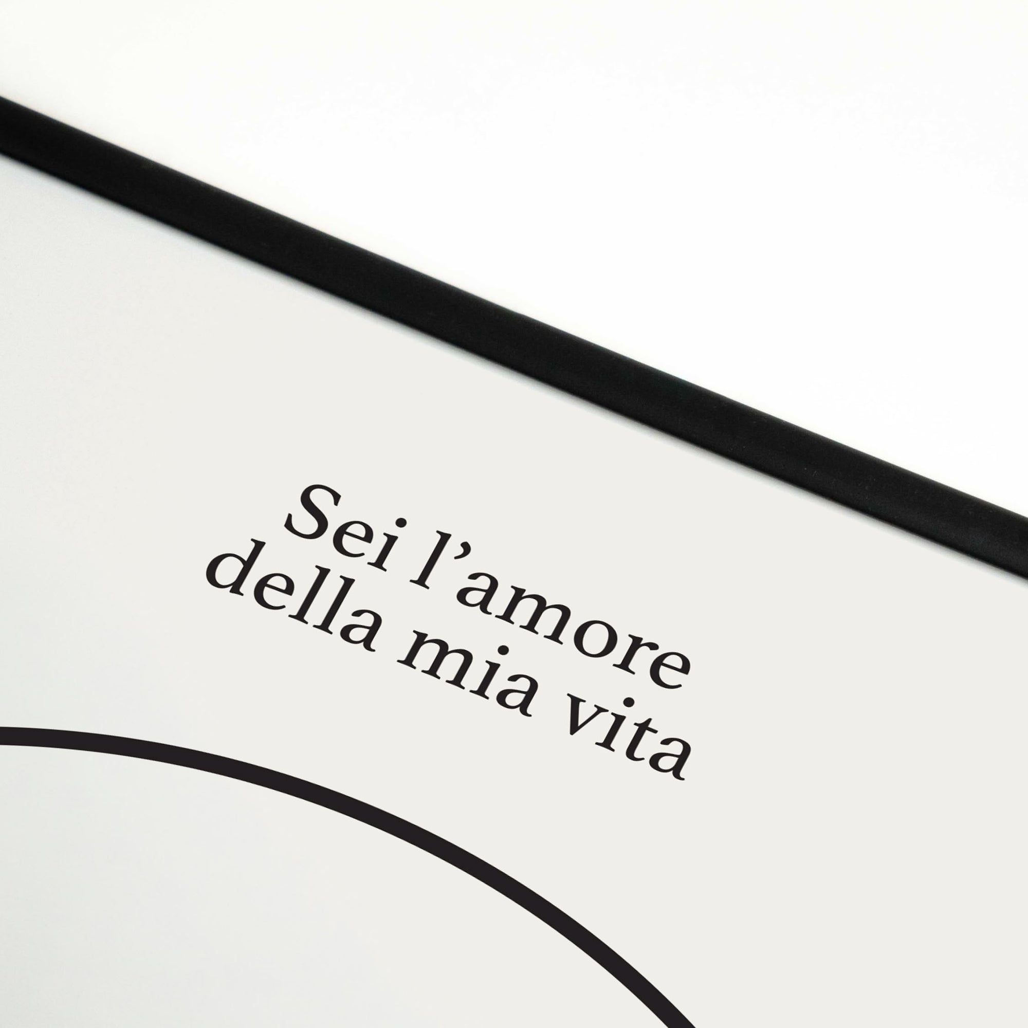 Sei l'amore della mia vita finora