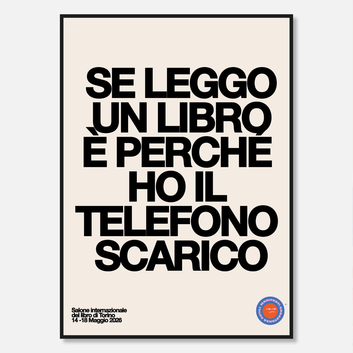 Se leggo un libro è perché ho il telefono scarico