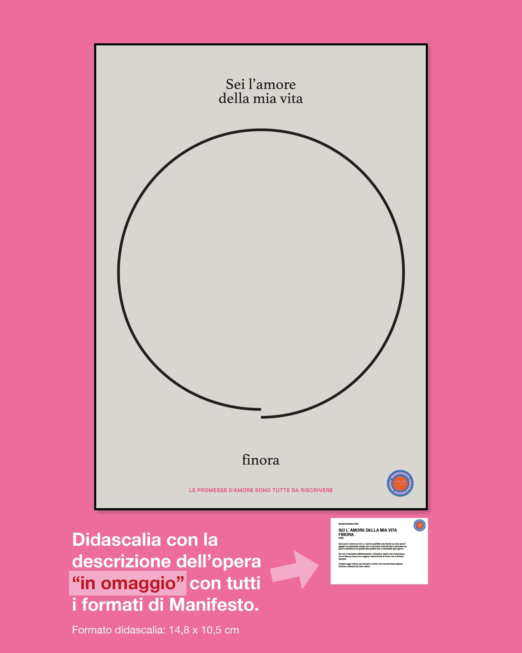 Sei l'amore della mia vita finora