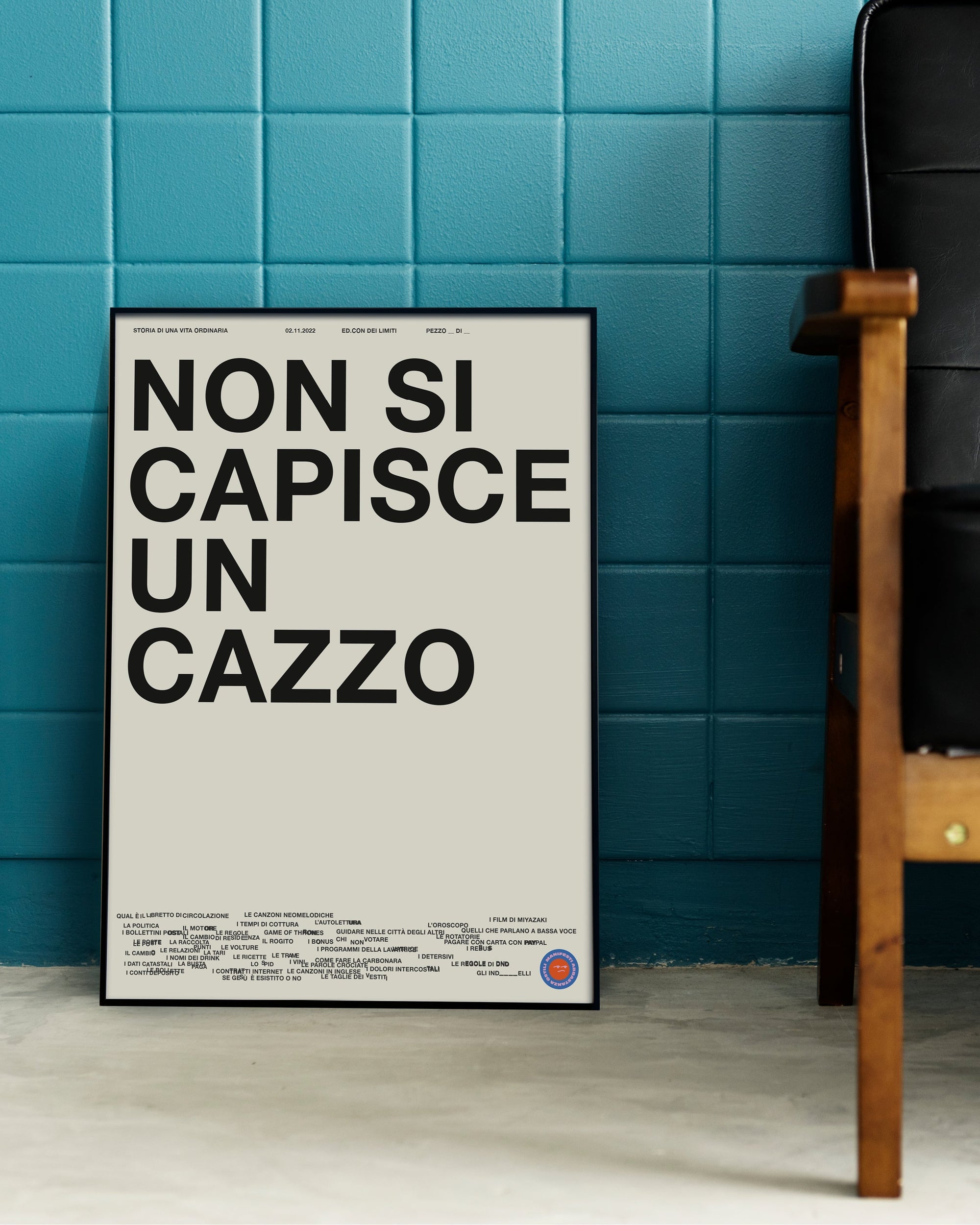 Non si capisce un cazzo - VITA ORDINARIA